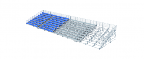 模塊拆裝金屬看臺(tái)